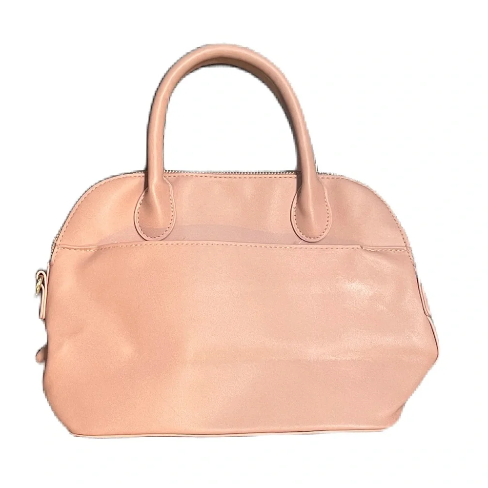 Bebe Kayla Dome Satchel Purse Handbag